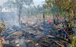 10 Rumah Terbakar di Jeneponto, Gubernur : Tim BPBD Telah Salurkan Bantuan