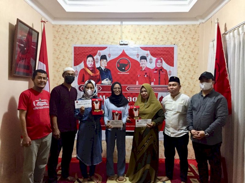 Juara MTQ II Wakili PDIP Makassar ke Tingkat Sulsel