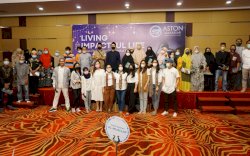 Gandeng Aston Makassar, Yayasan Sahabat Anak Undang 160 Anak Panti Buka Puasa Bersama  