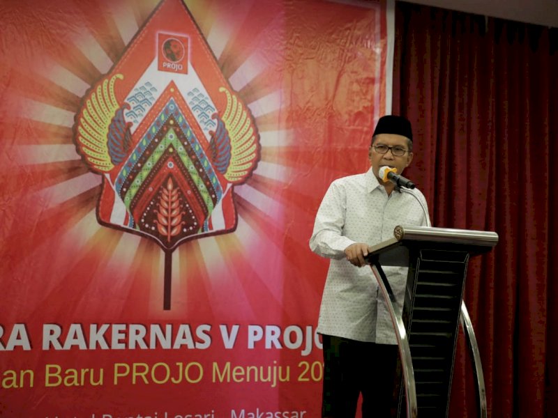 Danny Hadiri Forum Pra Rakernas V DPD Projo Sulsel Dirangkaikan Dengan Buka Puasa Bersama 