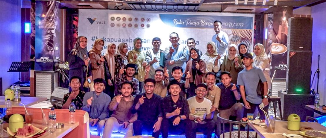 Safari Ramadan PT Vale Indonesia di PPR Cafe, Minggu (10/4/2022).