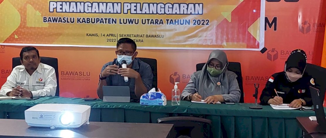 Bawaslu Luwu Utara Rapat Penyusunan Draft SOP Penanganan Pelanggaran Bawaslu Luwu Utara Rapat Penyusunan Draft SOP Penanganan Pelanggaran