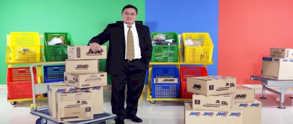 Presiden Direktur JNE, . Feriadi Soeprapto