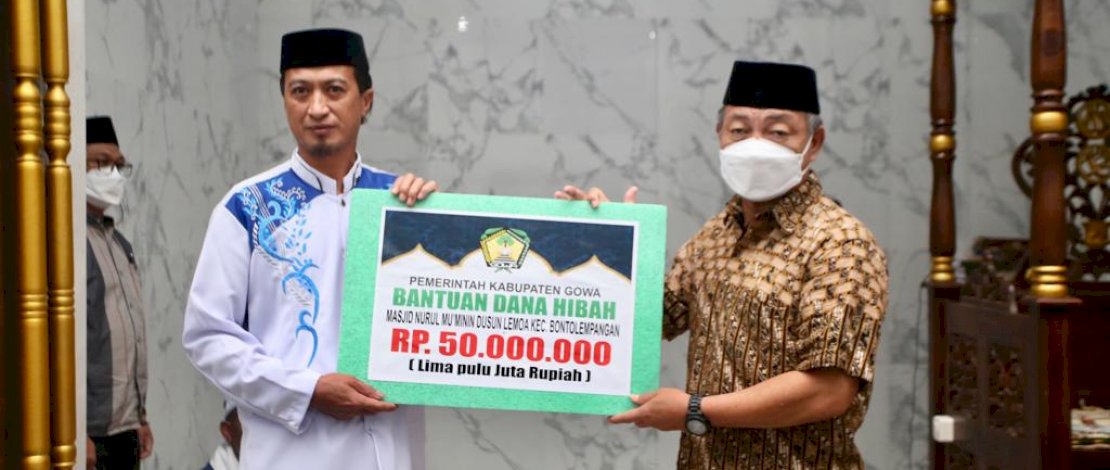 Tarwih Bersama Warga, Wabup Gowa Sosialisasi Program Adnan-Kio Tarwih Bersama Warga, Wabup Gowa Sosialisasi Program Adnan-Kio