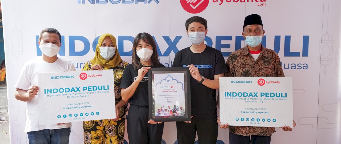 Indodax Gandeng Ayobantu Adakan Program CSR Ramadan