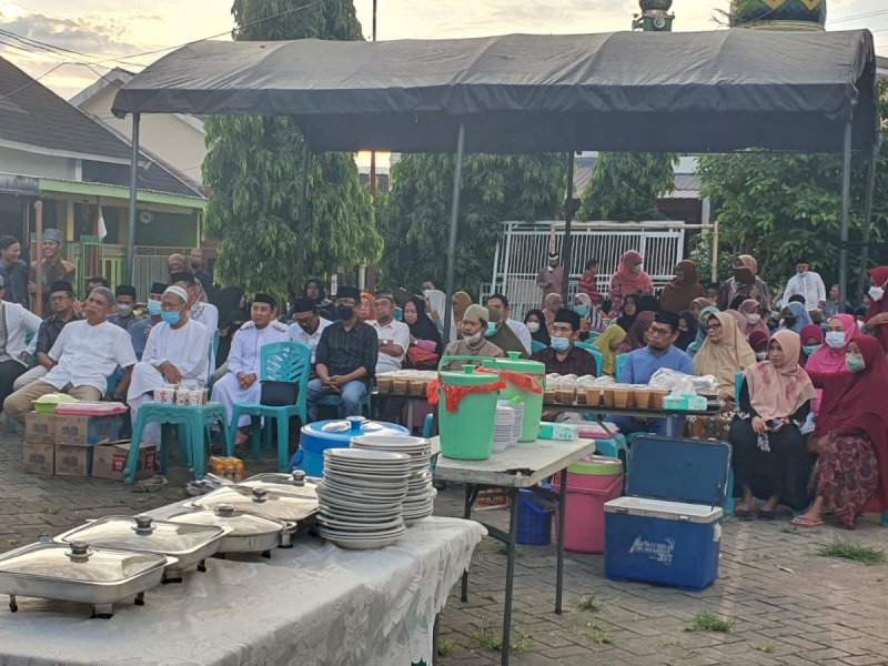 Pererat Silaturahmi, Warga Kompleks Prima Griya Gelar Buka Puasa Bersama