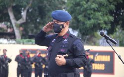 Pimpin Upacara,  Danyon Brimob Bone : HKN Bukan Sekadar Rutinitas 