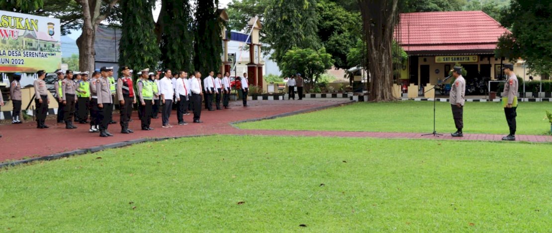 Gelar Apel Lagi,Jajaran Polres Luwu di Imbau Tingkatkan Layanan Publik Gelar Apel Lagi,Jajaran Polres Luwu di Imbau Tingkatkan Layanan Publik