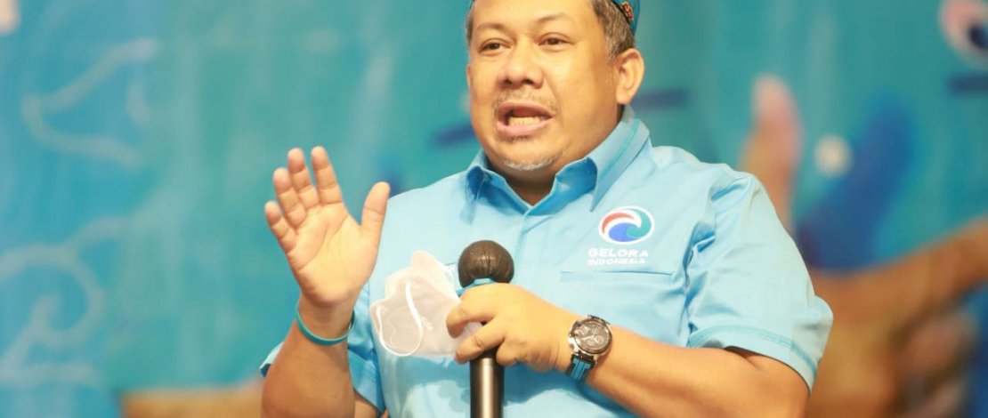 Politisi Partai Gelora, Fahri Hamzah.