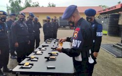 Seluruh Kendaraan Anggota Brimob Bone Diperiksa, Ada Apa ?