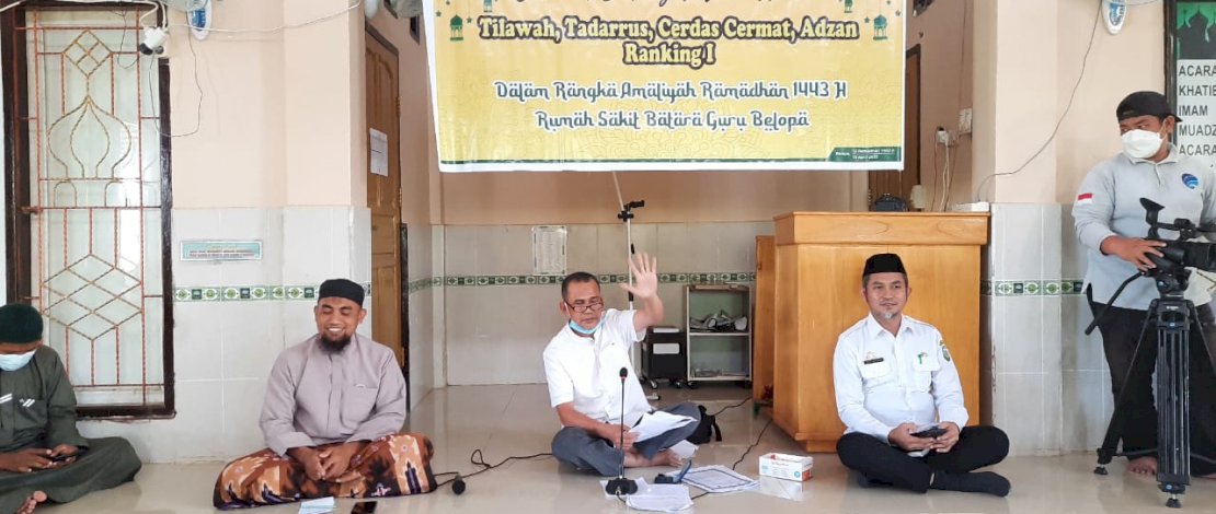 Lomba cerdas cermat ajang untuk mengasah pengetahuan para staf dan perawat lingkup RSUD Batara Guru Belopa.