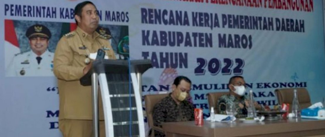 Musrembang Kabupaten, Bupati Maros: Kita Selaraskan Pembangunan Musrembang Kabupaten, Bupati Maros: Kita Selaraskan Pembangunan