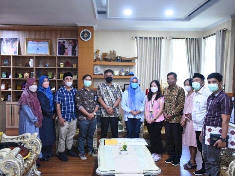 Bupati Lutra Terima Kunjungan BPK Terkait Pemeriksaan LKPD
