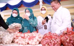 Kementan Pantau Gelar Pangan Murah di Lamongan, Ketersediaan Beras Surplus