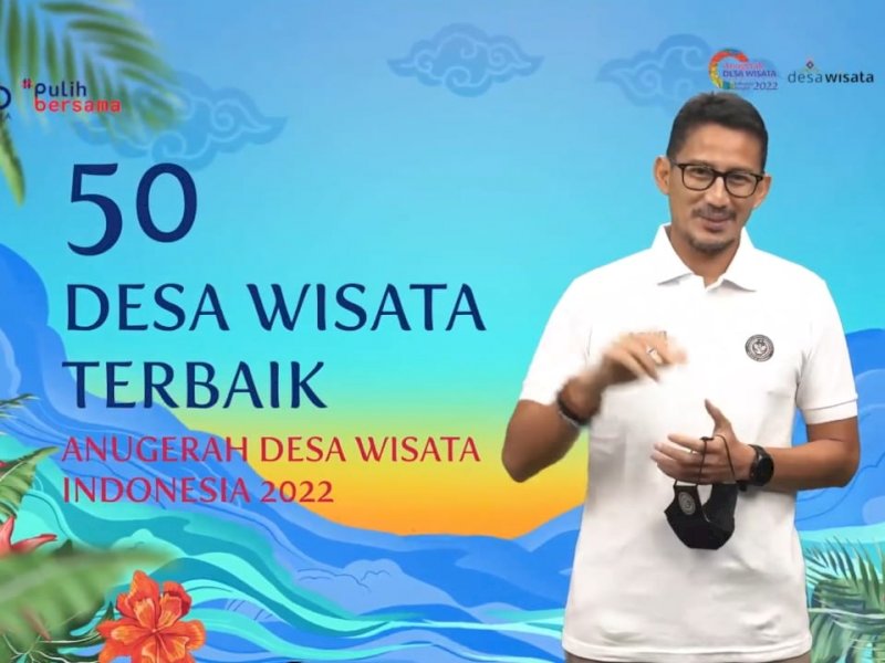 Diumumkan Sandiaga Uno, Empat Desa Wisata di Sulsel Masuk 50 Besar ADWI 2022