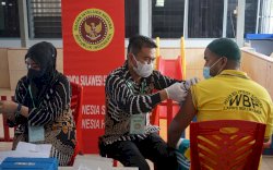 Binda Sulsel Gelar Vaksinasi di Lapas Kelas IIA Bulukumba