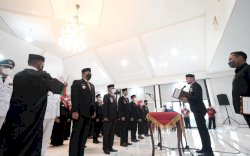 Lantik 58 Pejabat Pemkab Gowa, Adnan Harap Adanya Kolaborasi dan Kerjasama Tim