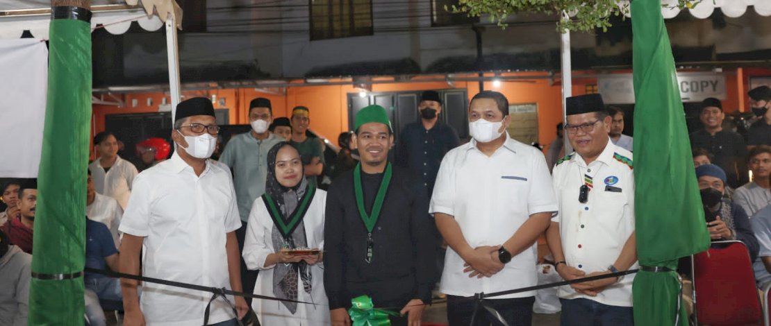 Danny Resmikan Sekretariat Badko HMI Sulselbar