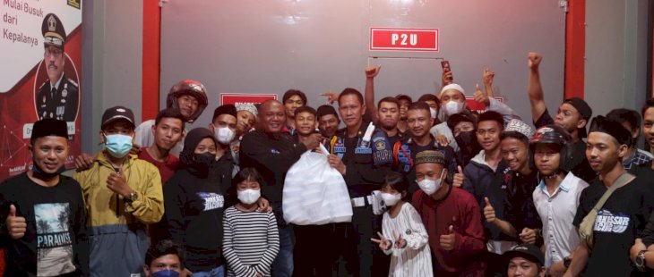 Kerap Dicap Geng Motor, Makassar Racing Rajin Gelar Aksi Sosial