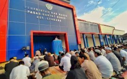 Jadi Khatib salat IdulFitri di Cenrana, Muzayyin Arif Ingatkan Jamaah Soal Pejuangan Ummat Islam di Gaza