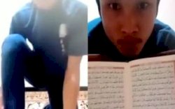 Viral di Media Sosial Injak Al-Quran, Pelaku Pasutri Berhasil Diamankan Polisi
