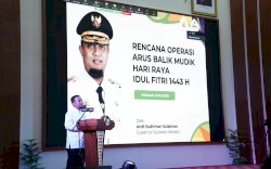 Gubernur Sulsel Rakor Arus Balik 2022 Bersama Forkopimda dan Pemerintah Daerah