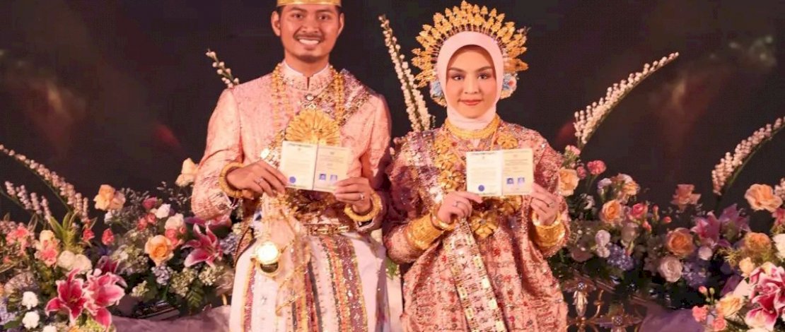 Sah Dipersunting dr Udin, Mahar Unik Aura Identik Danny Pomanto