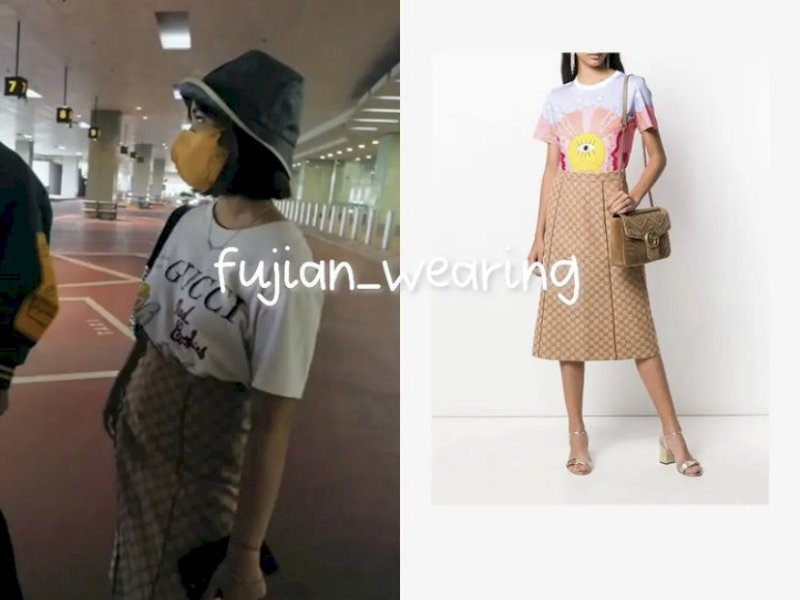 Susul Thariq Halilintar Ke Singapura, Harga Outfit Fuji Bikin Netizen Istigfar