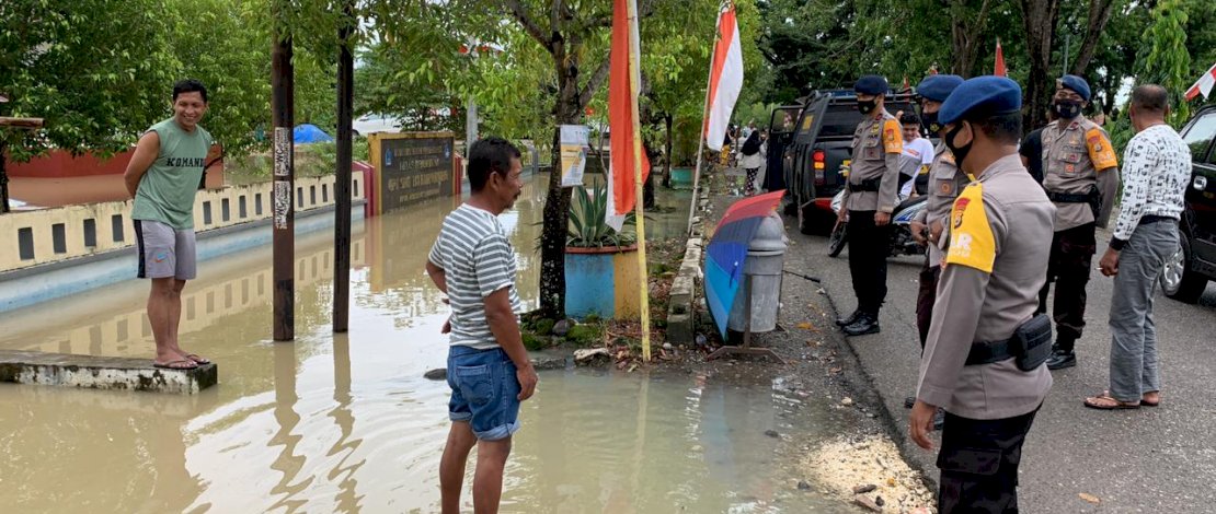 4 Desa di Kab Bone Terendam Banjr, Batalyon C Pelopor Terjunkan Tim SAR 