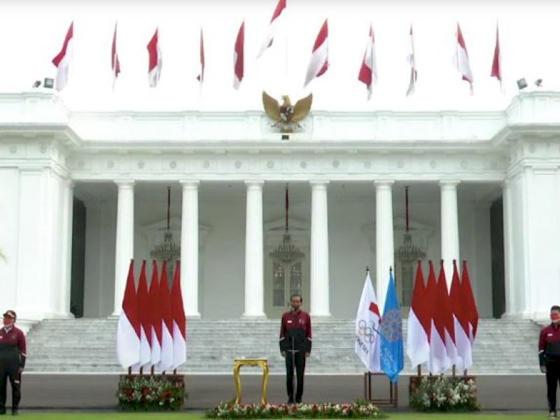 Presiden Jokowi Lepas 499 Atlet Indonesia ke SEA Games Vietnam  