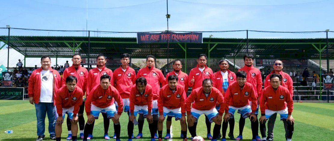 Bordes FC Sabet Runner Up di HZH Mini Soccer Ikatek Unhas