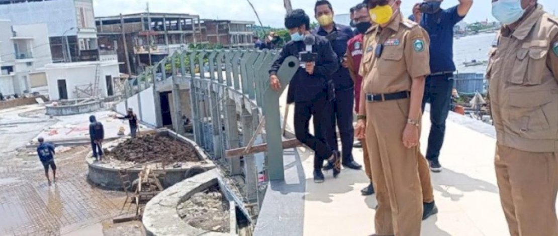 WaliKota Parepare Taufan Pawe Ingatkan Pekerja Proyek Jangan Terburu-buru