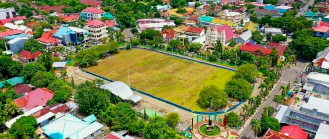 Taufan Pawe: Alhamdulilah, Rehabilitasi Alun-Alun dan Lapangan Amas Kota Parepare 100 Persen