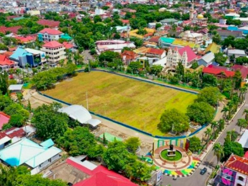 Taufan Pawe: Alhamdulilah, Rehabilitasi Alun-Alun dan Lapangan Amas Kota Parepare 100 Persen