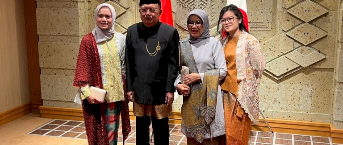 Jusuf Kalla Terima Penghargaan Dari Jepang