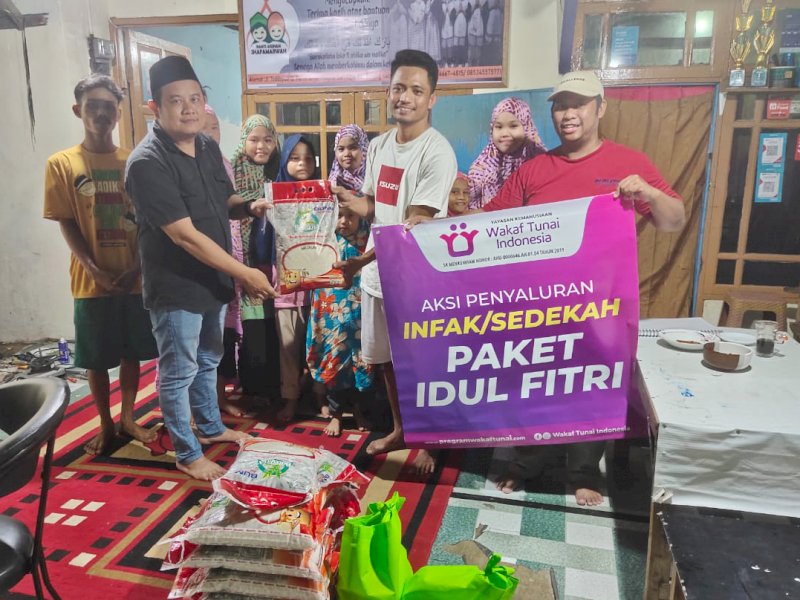 Bukamatanews.id Gandeng YWT Salurkan Sedekah