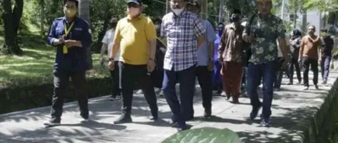 Bupati Buton Utara Kagumi Kebun Raya Jompie Parepare