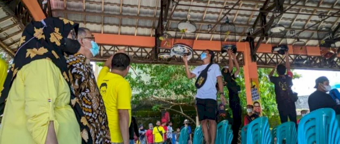 Wawali Pangerang Rahim Sebut Walikota Cup Lomba Kicau Burung Kegiatan Bergengsi