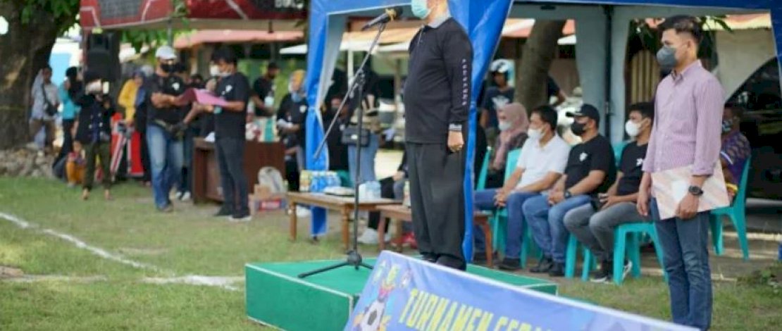 Wawali Parepare Buka Turnamen Sepak Bola Mini U-11