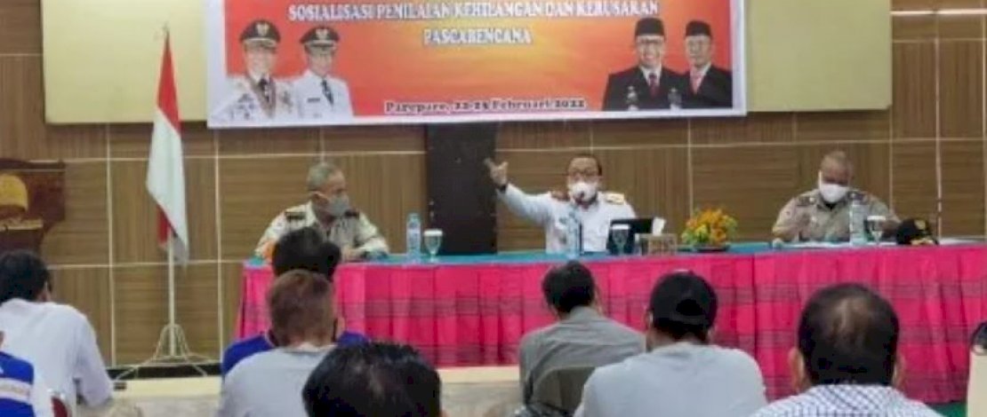 Sekda Parepare Harap Kesepahaman Bersama Terkait Penilaian Kerusakan Pasca Bencana