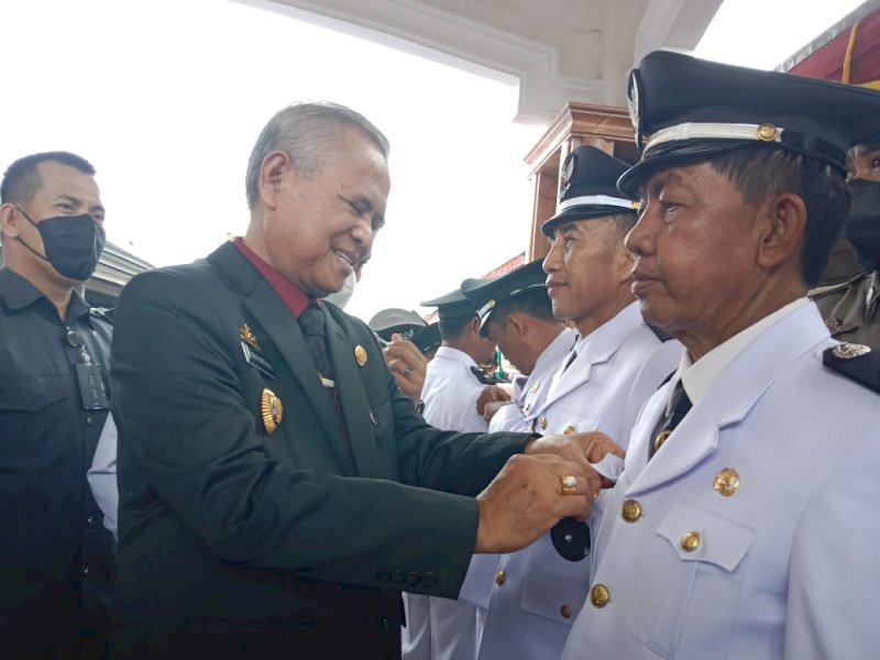 Lantik 90 Kepala Desa, Bupati Luwu Ingatkan Soal Tanggung Jawab