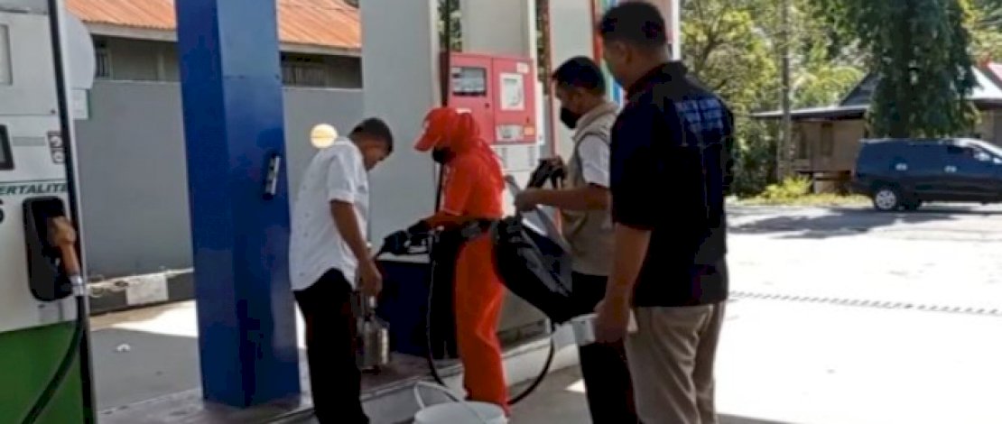 Pastikan Alat Ukur Sesuai Syarat, Pemkot Parepare Sidak SPBU