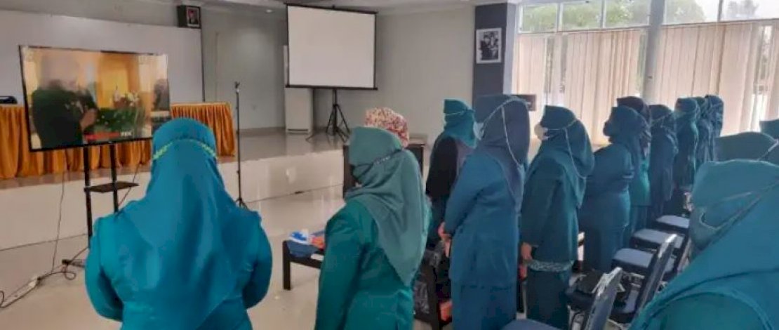 Ketua TP PKK Parepare Ikuti Puncak Hari Kesatuan Gerak