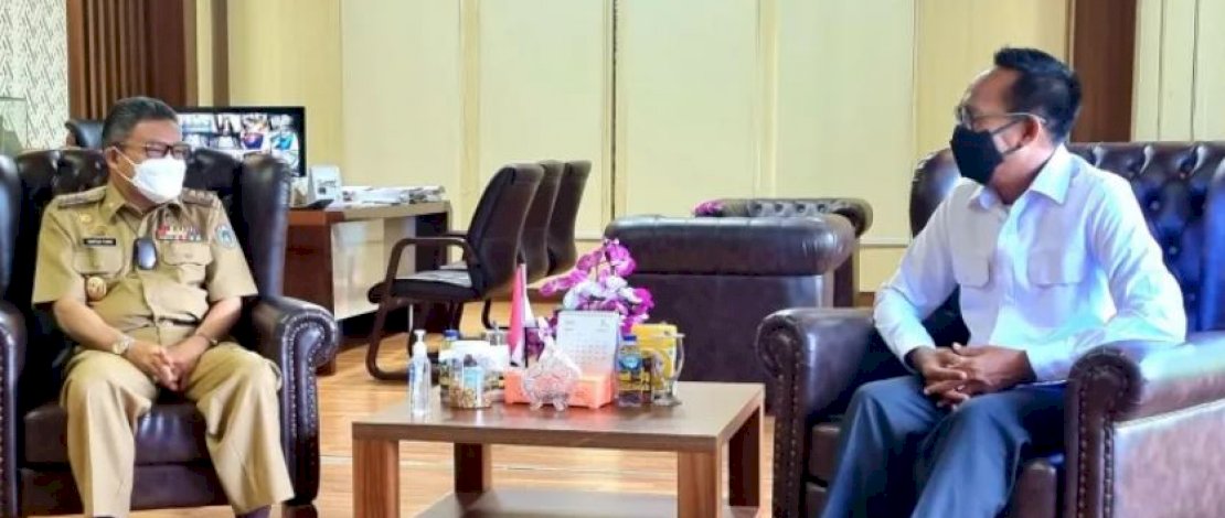 Terima Kunjungan IKM Parepare, Taufan Pawe Siap Bersinergi