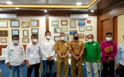 Wali Kota Parepare Taufan Pawe Terima Audiens SMSI