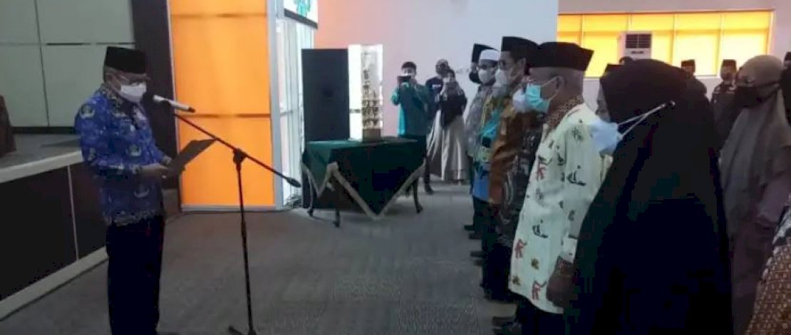 Taufan Pawe Lantik Dewan Hakim MTQ Kota Parepare