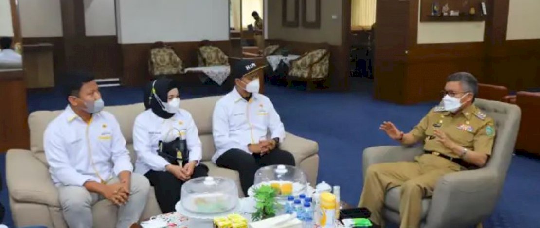 Taufan Pawe Beri Dukungan Ramadan Fair 2022 HIPMI Kota Parepare