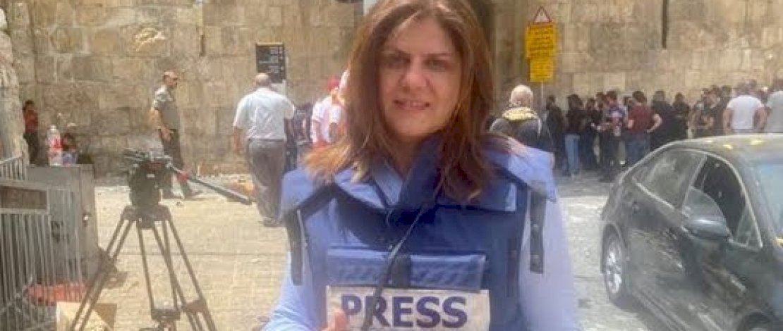 Shireen Abu Akleh yang tewas ditembak pasukan Israel di kepala. 