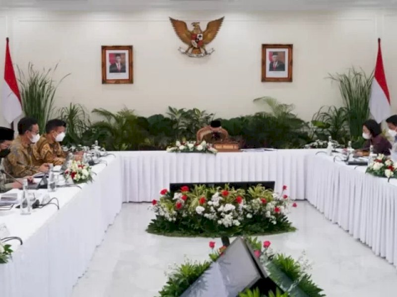 Wapres Ma'ruf Amin Minta Komitmen Kementerian dan Lembaga Percepat Penurunan Stunting