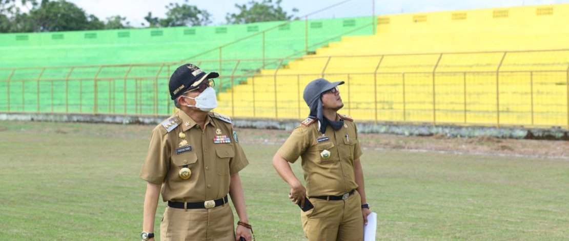 Progres 80 Persen, Wali Kota Parepare Taufan Pawe Nyatakan Kesiapan Stadion GBH Parepare Diverifikasi